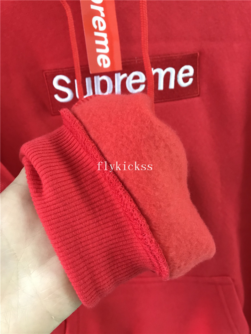 Red Supreme Hoodie